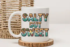 Salty But Sweet PNG, Beach Life Summer Sublimation Design Product Image 3