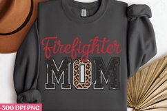 Firefighter mom PNG, Firefighter Sublimation PNG Product Image 3