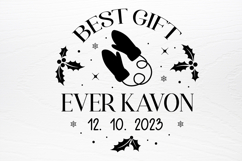 Baby Christmas Ornaments SVG Product Image 3