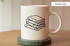 Coffee And Books SVG Product Image 3