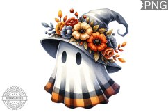Halloween Ghost Sublimation Design - High-Quality 300 Dpi Product Image 1