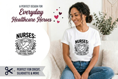 Nurse SVG Bundle, 16 Best Nursing Designs SVG, EPS, PNG, JPG Product Image 4