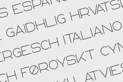 BOSNIA Minimal Display Font Product Image 4