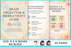 Brain Declutter &amp; Productivity Guide Product Image 3