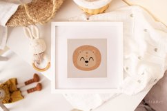 Boho animal faces clipart, Animal svg, Animal head png Product Image 3