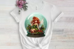 Fairy Christmas Sublimation Clipart, Christmas PNG Product Image 3
