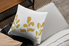 Golden Leaf Trio Embroidery Design Product Image 3