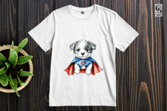 Superhero Puppy Clipart Sublimation PNG Product Image 3