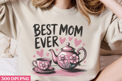 Floral Mama Mom Sublimation PNG Product Image 3