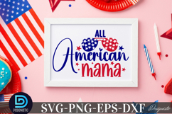 All american mama SVG, 4th of July SVG Bundle Product Image 3