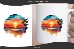Sunset png design for T-shirts Product Image 3