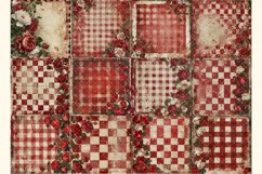 Rose Antique journal Background|Valentine's Day sublimation Product Image 3