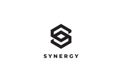 Synergy Letter S logo design vector template Product Image 3