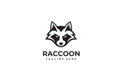 Raccoon Head Logo Design Vector Illustration Product Image 3