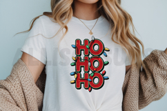Ho Ho Ho Christmas PNG, Christmas Holiday Sublimation PNG Product Image 3
