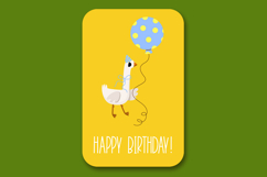 Party Goose Birthday Illustration Product Image 4