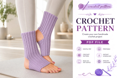 Crochet Yoga Socks Pattern PDF Product Image 8
