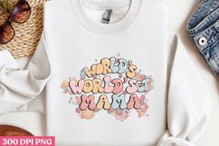 World's set mama PNG, Mom Mama PNG Product Image 1