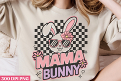 Mama bunny PNG, Design Easter Sublimation PNG Product Image 1