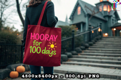 Hooray for 100 Days of School PNG Product Image 4
