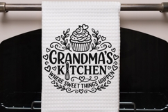 Grandma Kitchen Where Sweet Things Happen Svg, Farmhouse Svg Product Image 4