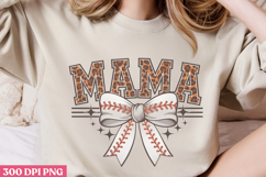 Mama PNG, Game Day Baseball Sublimation PNG Product Image 3