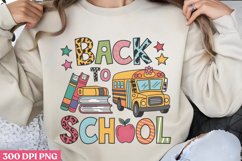 Back to school PNG, School Bus Driver Sublimation PNG Product Image 3