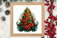 Fairy Christmas Sublimation Clipart, Fairy Christmas PNG Product Image 3