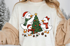 Christmas Ducks PNG Clipart, Decorating Christmas Tree Product Image 2