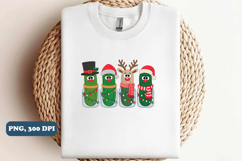 Christmas Pickles Clipart Png sublimation Product Image 4