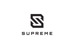 Supreme Letter S logo design vector template Product Image 3