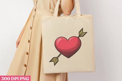 Pop Art Valentine Day Clipart PNG Product Image 1