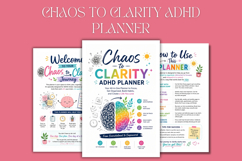 Chaos to Clarity ADHD Planner Product Image 3