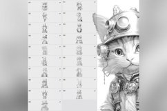 60 Procreate Steampunk Animals Stamp Brushes Product Image 5