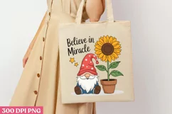 Believe in Miracle PNG, Sunflower Quote Collection Clipart P Product Image 3