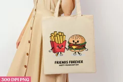 FRIENDS FOREVER Happy PNG, Friendship Sublimation PNG Product Image 3