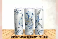 Best mom ever Skinny Tumbler Sublimation Product Image 3