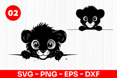 Cute Puppy Cartoon Dog Face SVG PNG Product Image 1