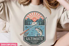 Ultimate fishing PNG, Fishing Quotes Sublim Product Image 3