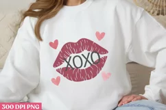 Xoxo PNG, Valentines Day Sublimation PNG Product Image 3