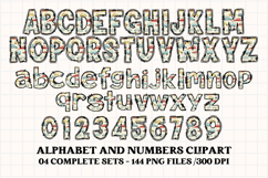 Baby Boy Alphabet PNG Clip Art, baby boy letters doodle Product Image 3