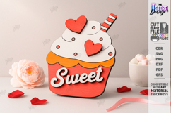 Valentine's Day Mini Elements Laser Cut | Bench Sign | Love Product Image 1