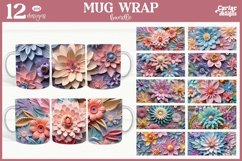 3D Mug Wrap Bundle | Mega 3D Sublimation Bundle Product Image 5