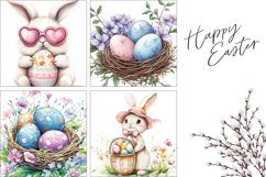 Easter Eggs Pillowcase Sublimation, Easter Pillow Designs Product Image 3