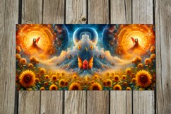 Romantic sunflowers | 8 summer Mug Sublimation designs Product Image 3