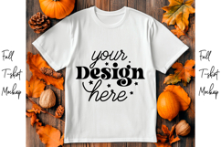 Fall t-shirt mockup, Fall mockup Product Image 1
