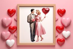 Valentines Day Couple Clipart, Valentines Clipart Product Image 3