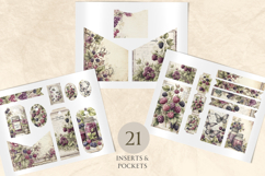Blackberry &amp; Lace Printable Loaded Tags Product Image 3