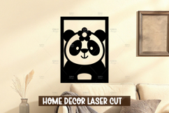 Baby Animal Wall Art SVG for Nursery Room Decor Laser Cut Product Image 1