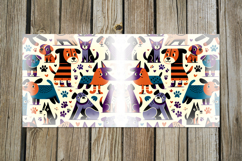 Modern pets | Animals pattern Mug Sublimation design PLUS Product Image 3